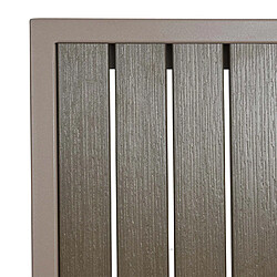 Mendler Lot de 2 chaises de jardin - Gris