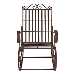 En.Casa en_casa Fauteuil à bascule de jardin Geraldton Bronze