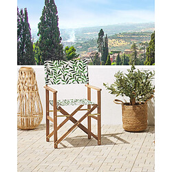 BELIANI Chaise de jardin CINE Bois Blanc