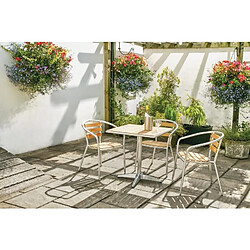 Bolero Fauteuils de jardin – Bois clair
