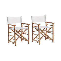 BELIANI Chaise de jardin Molise - Bois clair