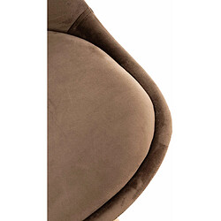 Décoshop26 Chaises lot de 4 - Foncé Marron pas cher