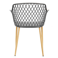 Paris prix Fauteuils de jardin Malaga - Gris pas cher