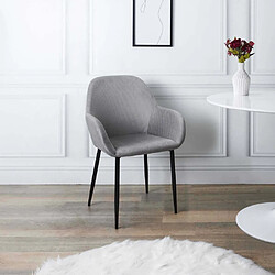 The Home Deco Factory Fauteuil en velours Giulia
