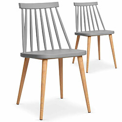 Paris Prix Chaises Scandinaves Magnan 77cm Gris