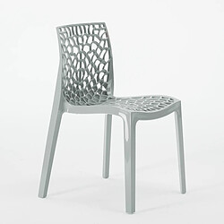 Grand Soleil Gruvyer - Chaise en polypropylène - Gris
