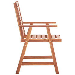 Acheter vidaXL Chaises à manger d'extérieur - Lot de 2