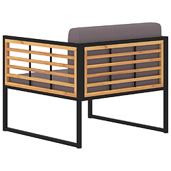 Acheter vidaXL Chaises de jardin lot de 2 - Acacia