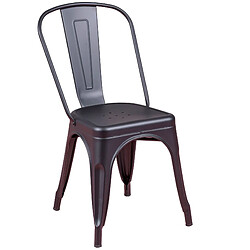 Nest Dream Chaise en métal industriel Bistro