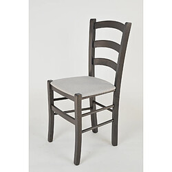 T M C S tommychairs Set de 2 Chaises Venice Gris