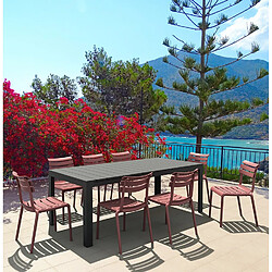 Alterego Chaise de jardin CHALA - Taupe
