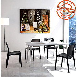 Alterego Chaise Design ENZO - Noir