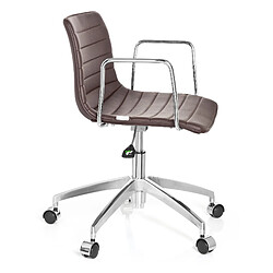 Avis Chaise de bureau LEVI PU marron hjh OFFICE