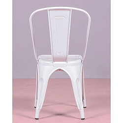 Acheter Nest Dream Pack de 4 chaises empilables - Métal