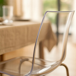 Grand Soleil Chaise Lollipop - Transparent pas cher