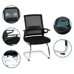 HJH Office INVENTOR V - Chaise de conférence luge noir