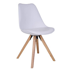 Epikasa Chaises Bergen Lot de 2 - Blanc