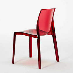 Acheter Grand Soleil Chaises Femme Fatale - Rouge Transparent