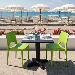 GRAND SOLEIL Table et 2 chaises Polypropylène