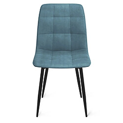 Avis Idmarket market MILA Chaises - Velours Mix Pastel
