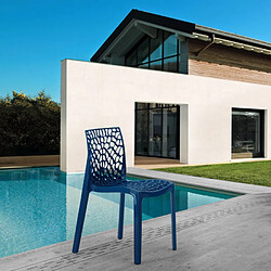 22 Chaises Gruvyer Grand Soleil - Bleu