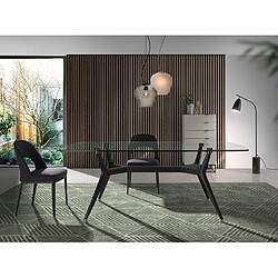 Acheter Angel Cerda Chaise en tissu gris foncé