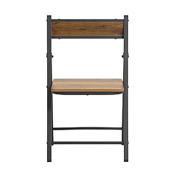 sobuy SoBuy FST88-PF - Chaise Pliante Bois Métal
