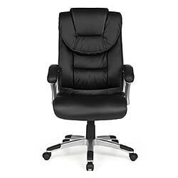 MES Fauteuil de Bureau PU Noir