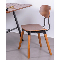 Nest Dream Chaise Copine - Bois de Noyer