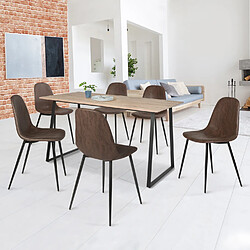 Idmarket MARKET DALI - Marron