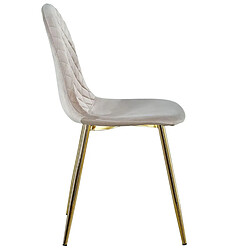 Acheter Paris Prix Lot de 4 Chaises Waynor - Taupe