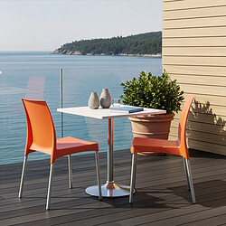 GRAND SOLEIL Chaise plastique pour bar BOULEVARD