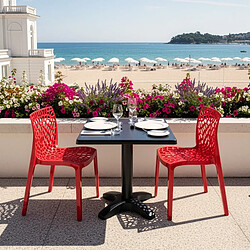 GRAND SOLEIL Table et 2 chaises - Polypropylène