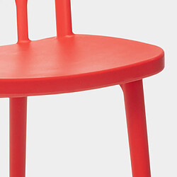 Ahd Amazing Home Design AHD Chaises design Flow - Rouge pas cher