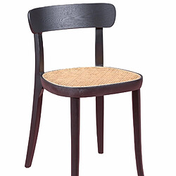 Nest Dream Chaise Tours bois frêne et rotin naturel