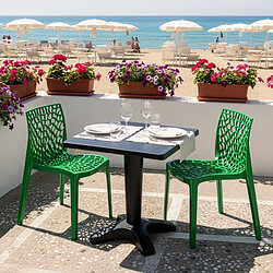 GRAND SOLEIL Table Patio Colorées Polypro