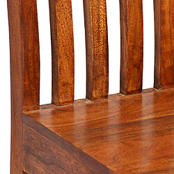Acheter Chaise à manger VidaXL - Finition miel