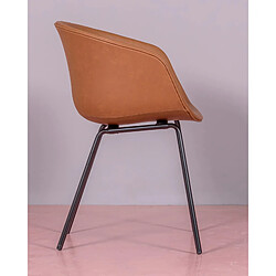 Nest Dream Chaise Denver avec accoudoirs - Simili cuir