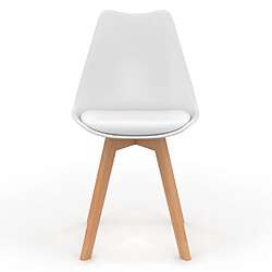 Avis Idmarket SARA Lot de chaises scandinaves - Mix couleurs