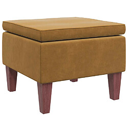 vidaXL Tabouret - Marron