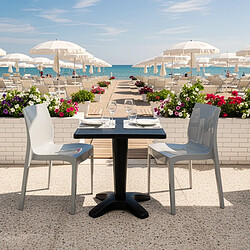 GRAND SOLEIL Table et 2 chaises colorées