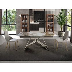 Acheter Angel Cerda Chaise en tissu gris clair