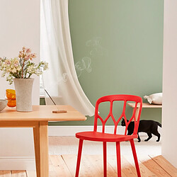 Ahd Amazing Home Design AHD Chaises design Flow - Rouge