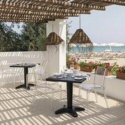 GRAND SOLEIL Table Bistrot et Chaises Poly