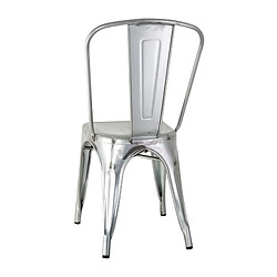 Avis Bolero Lot de 4 Chaises Bistro Acier