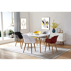 Moloo ANDREA Chaise Scandinave - Curry