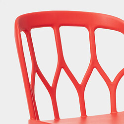 Acheter Ahd Amazing Home Design AHD Chaises design Flow - Rouge
