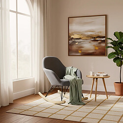 Ahd Amazing Home Design AHD Chaise à bascule Eiffel ROCKing - Gris foncé