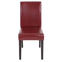 Mendler Chaises Littau - Brun rouge