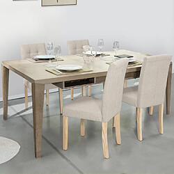 Idmarket MARKET POLGA - Beige